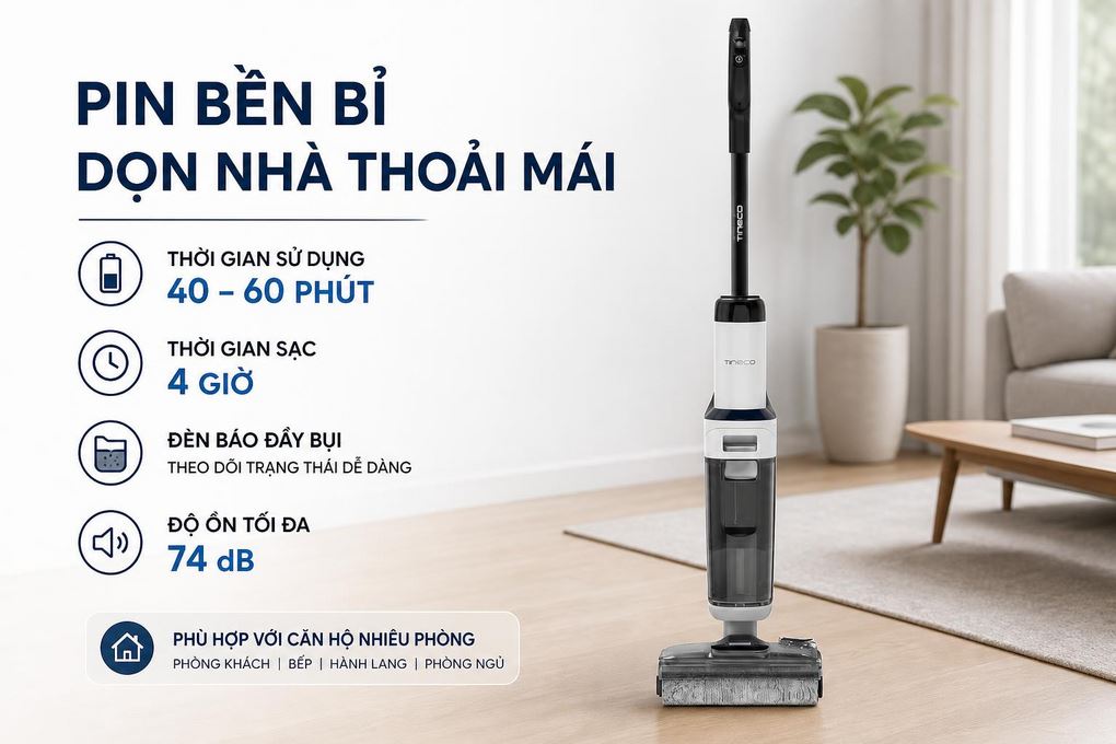 công nghệ pin bền bỉ